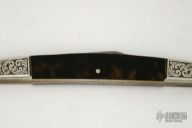 Antique Engraved 4-Blade Knife