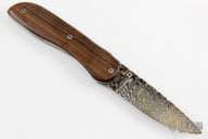 Damascus Linerlock 