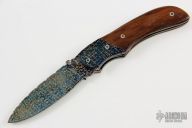 Damascus Linerlock 