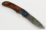 Damascus Linerlock 