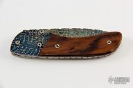 Damascus Linerlock 