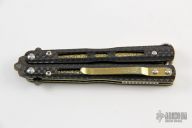 Model 32-81 Balisong Morpho - Gold Class #77of100