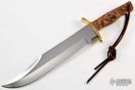 Maple Burl Bowie