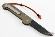 135-2OD LUDT Green - Black Serrated Tactical