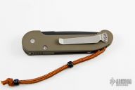 135-2OD LUDT Green - Black Serrated Tactical