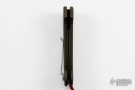 135-2OD LUDT Green - Black Serrated Tactical