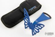 Model 42 Balisong Titanium W/ Stand