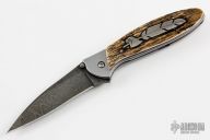 1660DAM Leek w/ Yellowhorse Eagle Feather and Mammoth Ivory