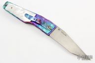 Tanto linerlock - Mother of Pearl