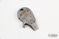 Millennium Falcon w/ Super Conductor inlay - Engraved by Pedro Villarubia