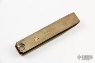 Bronze Prybar w/ 2 Mosaic Pin inlays