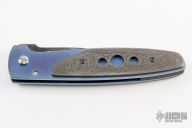 Damascus and Titanium Linerlock