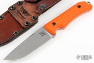 Rancor Fixed Blade with Custom Leather Sheath