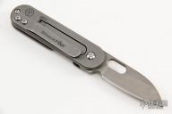 Black Fox Bean Smokey Skull Knife