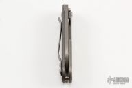 Black Fox Bean Smokey Skull Knife