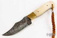 Small Damascus Bowie