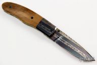 Mosaic Damascus and Mammoth Linerlock