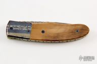 Mosaic Damascus and Mammoth Linerlock