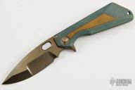 MSG-3.5 - Compound Grind Bronzed - Antique Green and Copper - Distressed