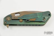 MSG-3.5 - Compound Grind Bronzed - Antique Green and Copper - Distressed