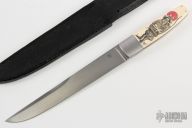 Large Tanto w/ Scrimshaw