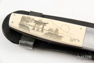 Large Tanto w/ Scrimshaw