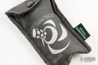 Two-Tone Brass Malihini Flashlight - Filework + Waves Clip