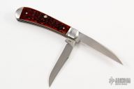 TB2013 - Jigged Chestnut Bone Wharncliffe Trapper