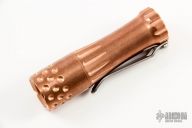 Tumbled Copper Malihini Flashlight