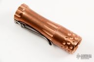 Tumbled Copper Malihini Flashlight