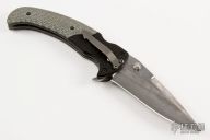 Aftershock - Damascus and Carbon Fiber