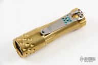 Tumbled Brass Malihini Flashlight