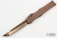 Halo V Tanto - HG Stonewash Bronzed Blade and HW - Desert Tan