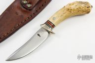 Hunter w/ Carved Wolf