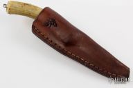 Hunter w/ Carved Wolf