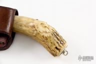 Hunter w/ Carved Wolf