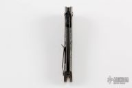 Rockeye Flipper-Damascus & Carbon Fiber 