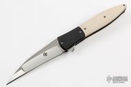 Flarehawk Flipper - Zirc and Ivory Micarta