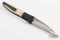 Flarehawk Flipper - Zirc and Ivory Micarta