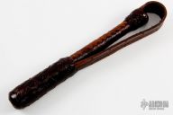 The Bull - Two-Tone Brown Cable Core Blackjack w/ Tooled Hand Strap