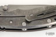 XM-18 Framelock Flipper - 3 1/2" (Tumble Finish / Brown G10)