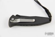 Mini Socom Auto - Black Tanto Serrated