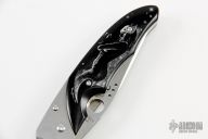 Spydrco (Viele) C42P + Scrimshaw by Darryl Morris