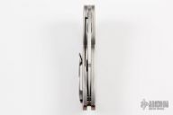 Linerlock Flipper - Damascus inlays