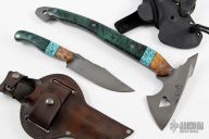 Crow Scout Tomahawk & Knife Set