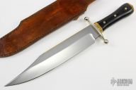  Miller/Musso Style Brass Back Bowie