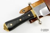  Miller/Musso Style Brass Back Bowie