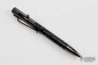 Bolt Action Damascus Pen w/Stylus  