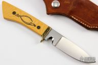 Engraved and Scrimshawed Hunter