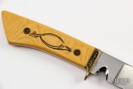 Engraved and Scrimshawed Hunter